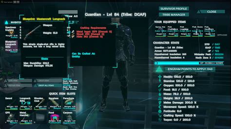 A good Tek Suit and Rifle can take down the Island Bosses by themselves,. . Ark ascendant longneck rifle blueprint command